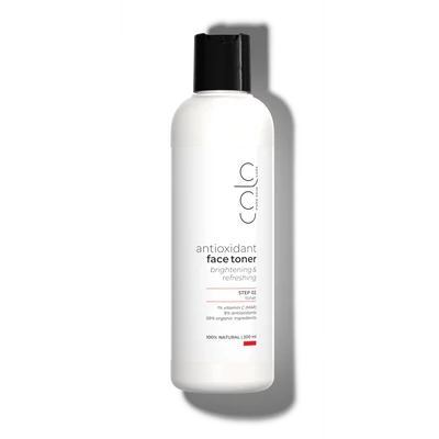 Antioxidánsokban gazdag Frissítő arctonik, zöldteával és C-vitaminnal, száraz dehidratált bőrre