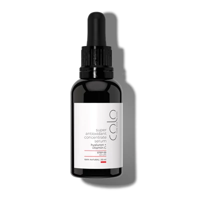 SUPER ANTIOXIDANT Concentrate SERUM Hialuronnal és  C Vitaminnal