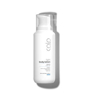 Napozás utáni, könnyű nyugtató  hidratáló bio testápoló